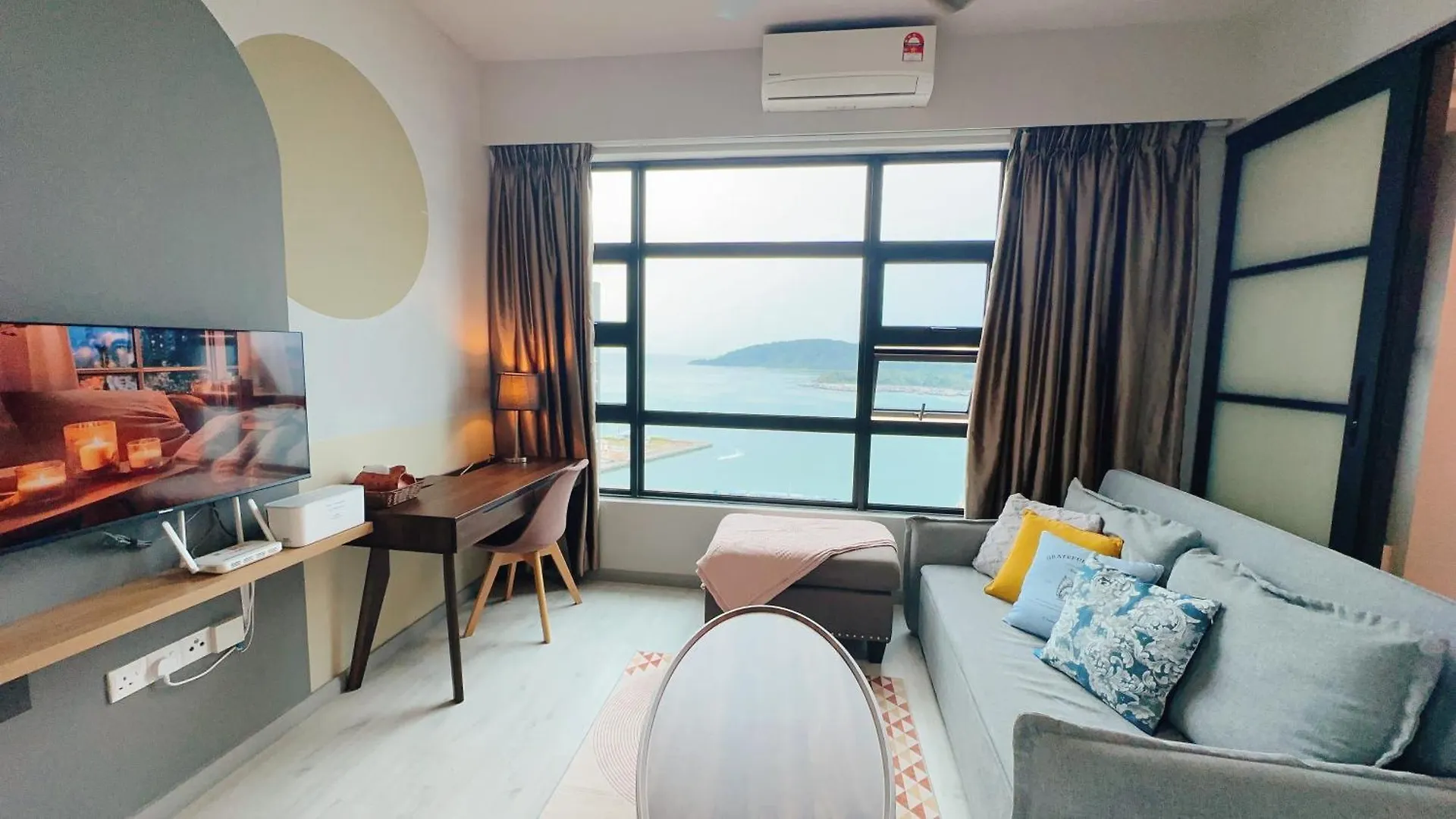 Apartmán Mango House6-Highest Floor I Biggest Unit I Seaview I Waterfilter I Wifi-Jq Kota Kinabalu 0*,