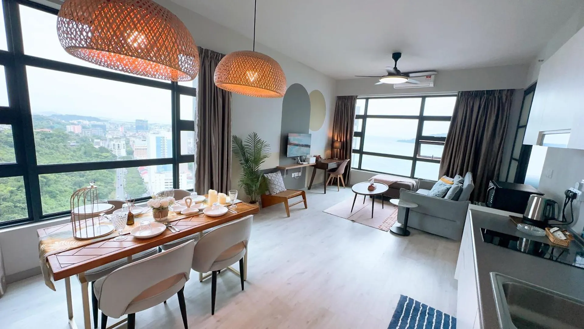 Mango House6-Highest Floor I Biggest Unit I Seaview I Waterfilter I Wifi-Jq Apartment Kota Kinabalu Malaysia